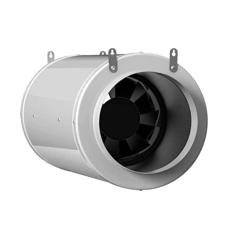 Inline Duct Fan 8 Inch - Wentylator kanałowy 8-calowy, dwubiegowy, cichy, o