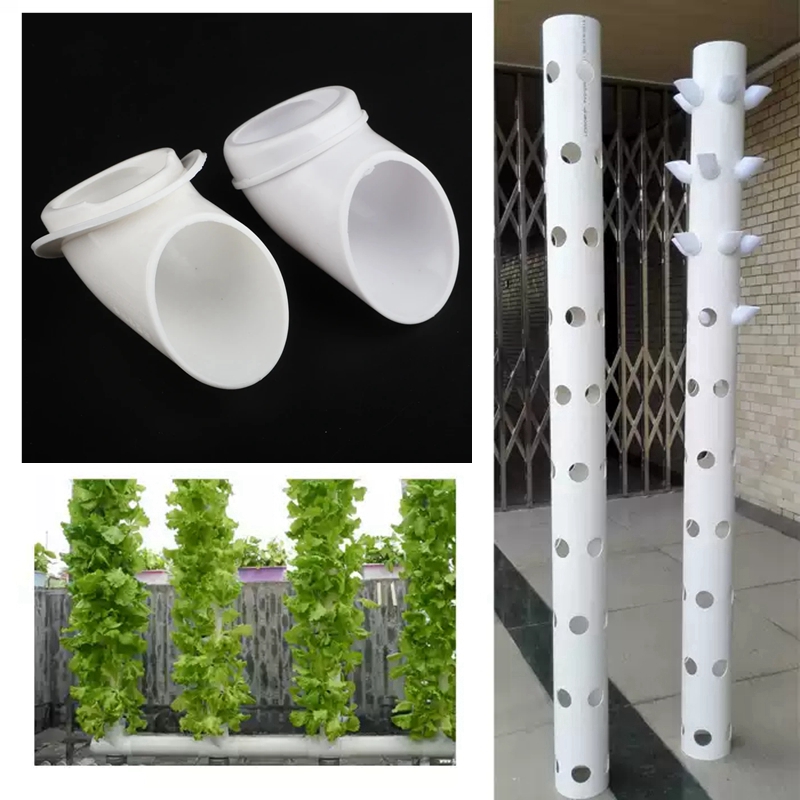 Hydroponic Tower Garden - DIY ogród balkon sadzenie warzyw doniczka