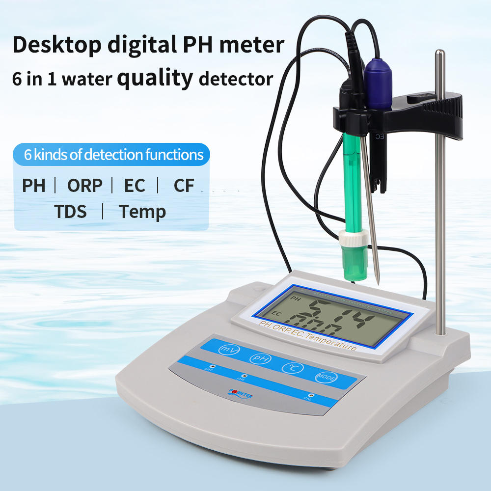 Ph Ec Meter Hydroponic - Miernik PH 6 w 1 Cyfrowy