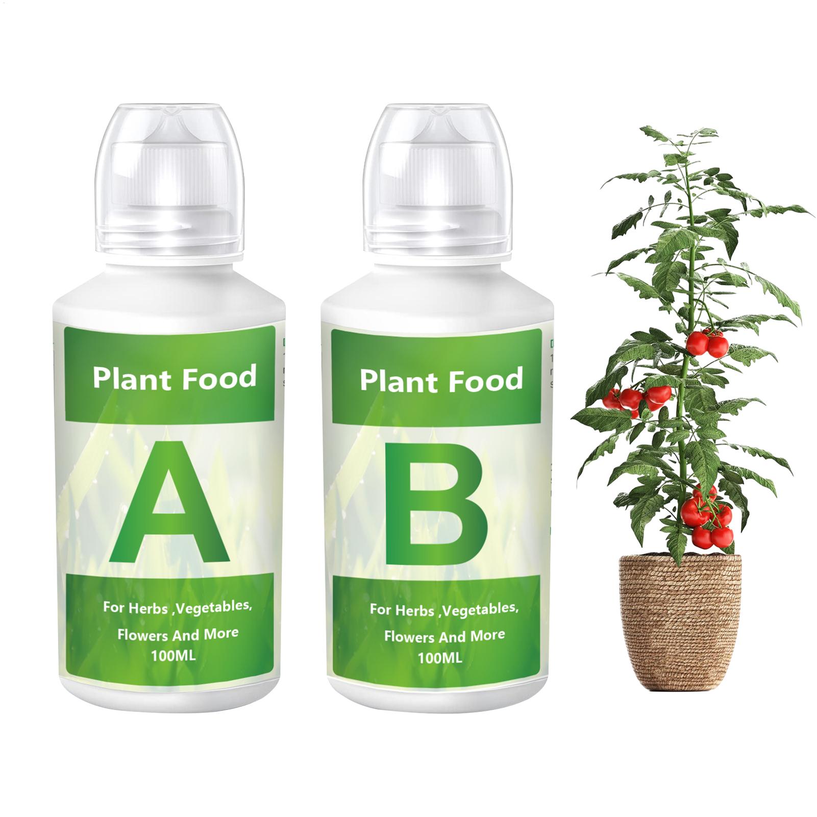Hydroponic Nutrient A B Set - Zestaw nawozów hydroponicznych A&B, odżywka do