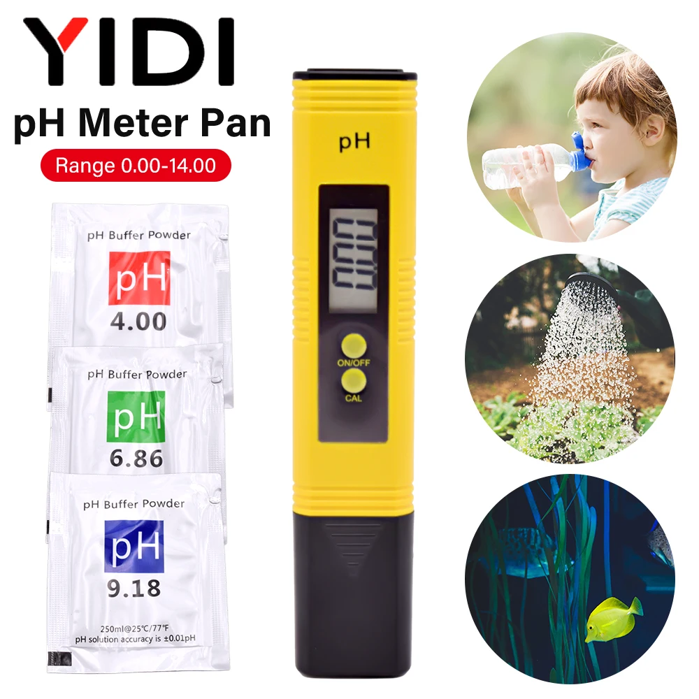 Ph Ec Meter Hydroponic - Cyfrowy Tester PH miernik przenośny kieszonkowy