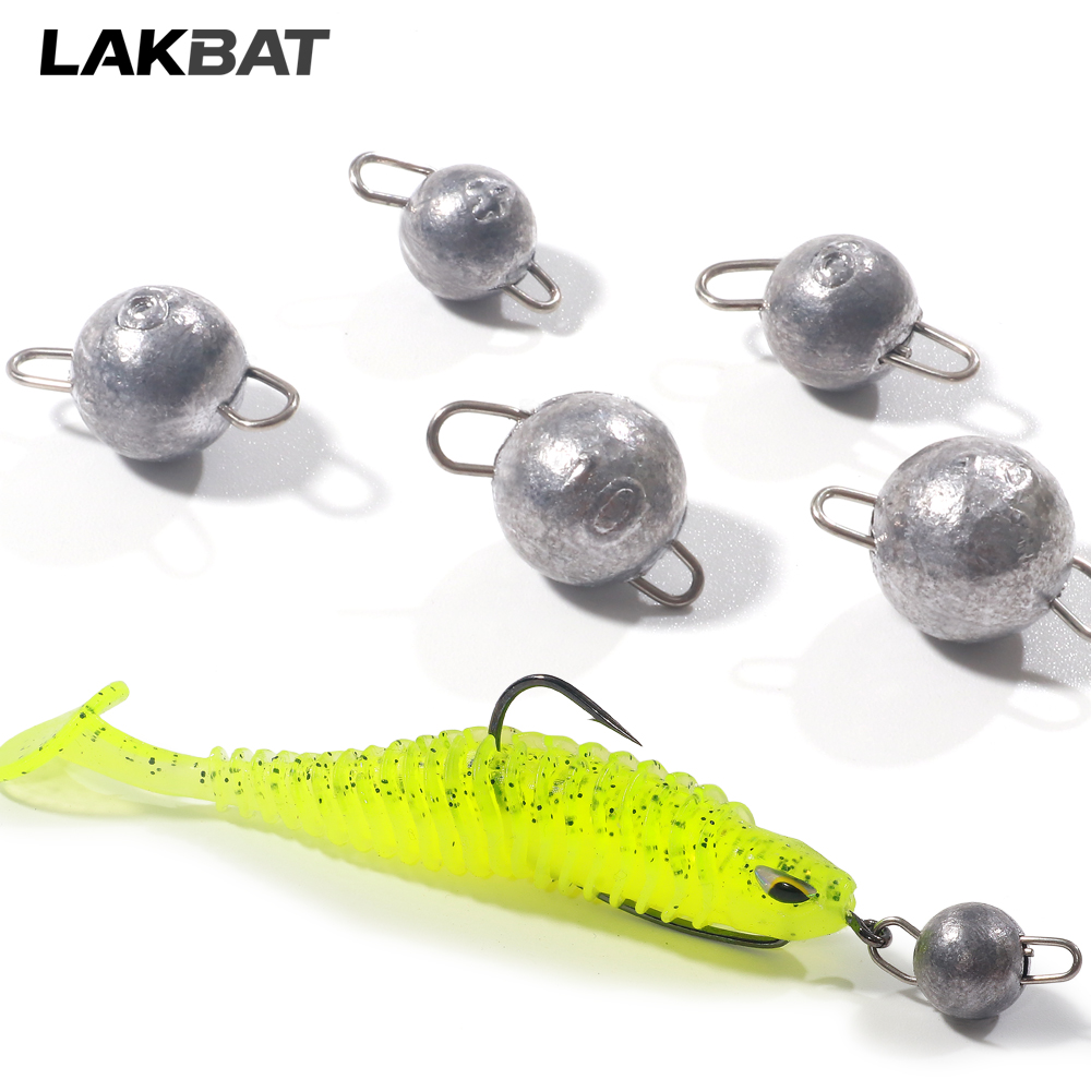 Deep Water Culture Kit - Ciężarki wędkarskie LAKBAT, jig head, 2g