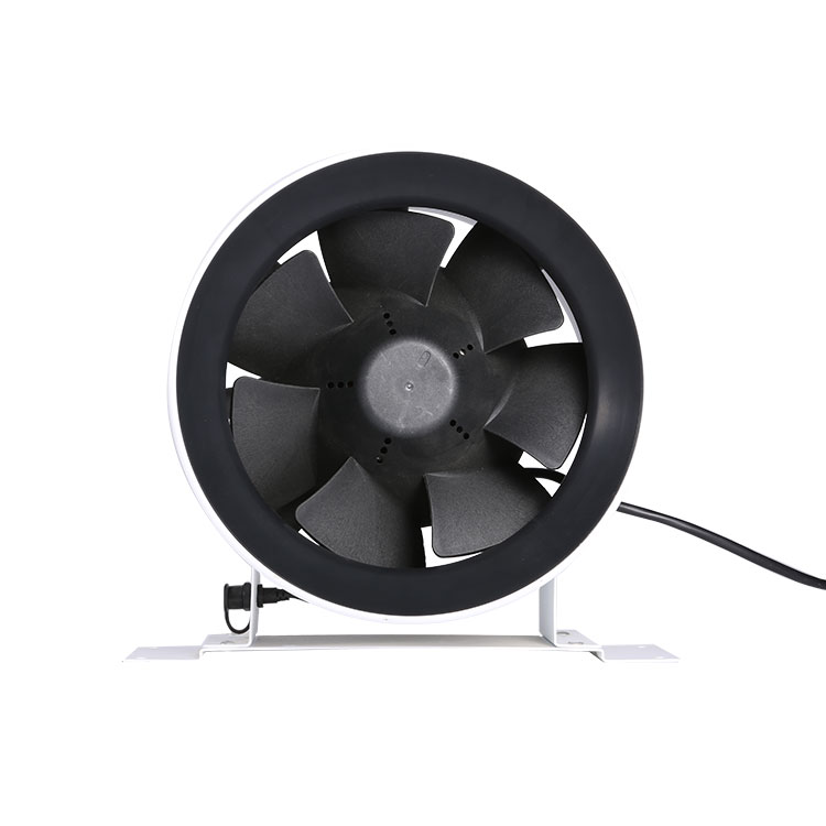 Inline Duct Fan 8 Inch - Wentylator kanałowy o zmiennej prędkości, zasilany