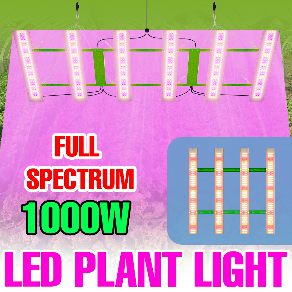 Lampa LED do uprawy roślin o p – Led Grow Light 1000W Full Spectrum recenzja i cena