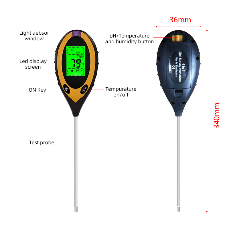 Miernik pH gleby Tester gleby  – Ph Ec Meter Hydroponic recenzja i cena