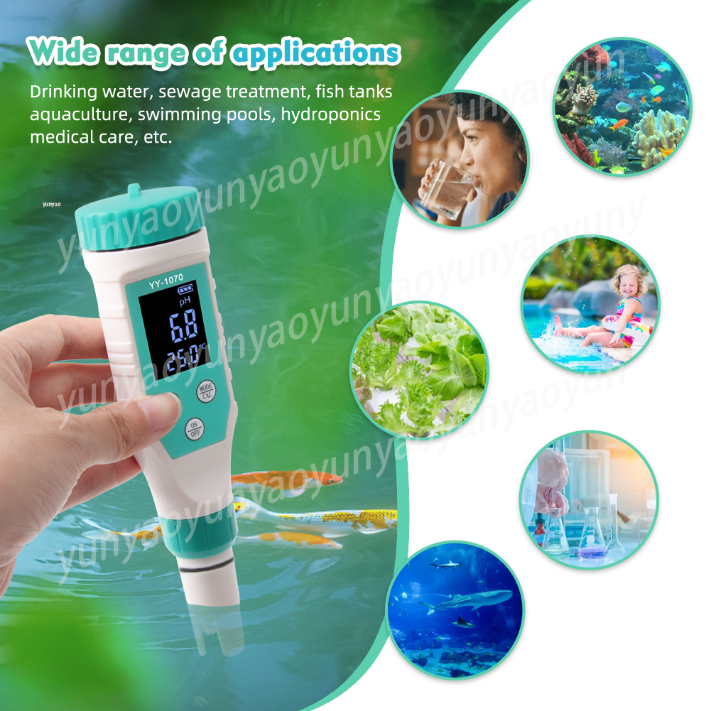 Cyfrowy tester jakości wody 7  – Ph Ec Meter Hydroponic recenzja i cena