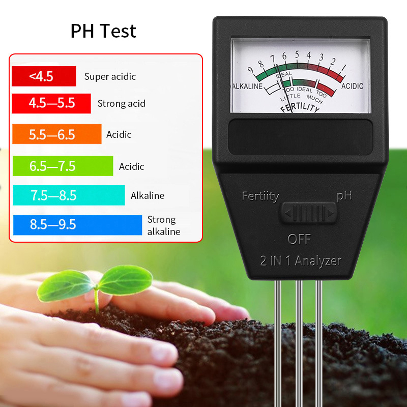 Miernik pH płodności gleby 2 w – Ph Ec Meter Hydroponic recenzja i cena