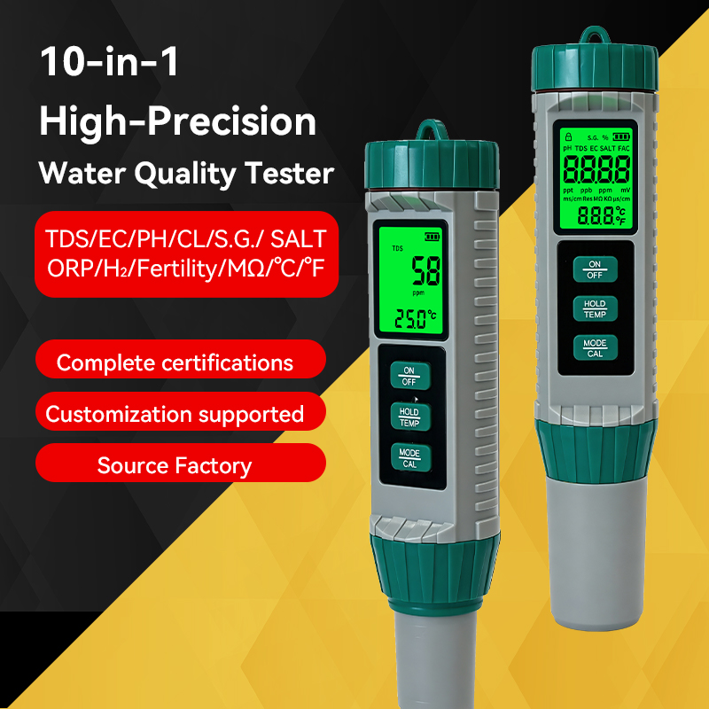 Cyfrowy miernik pH 10 w 1 do m – Ph Ec Meter Hydroponic recenzja i cena