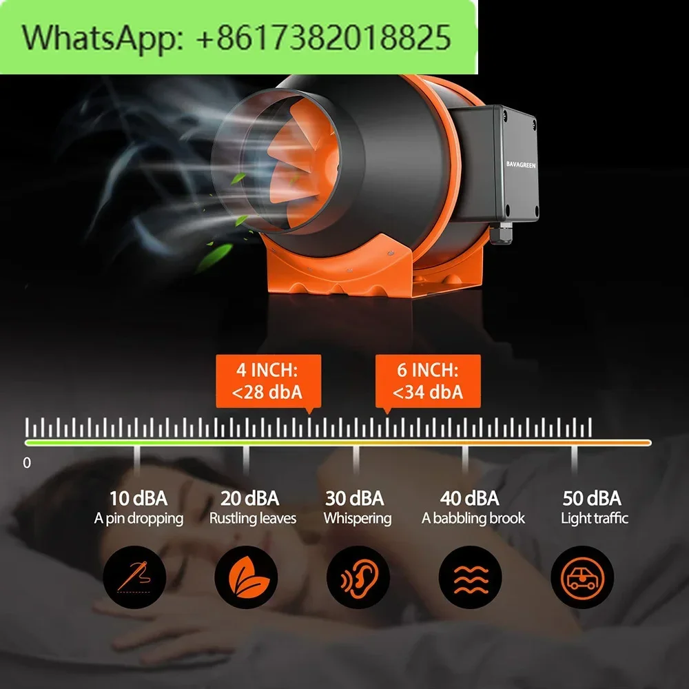 Inteligentny system uprawy Sma – Inline Duct Fan 8 Inch recenzja i cena