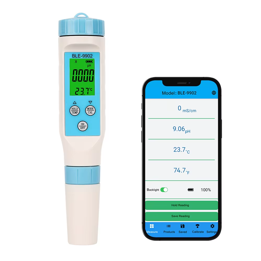 3-w-1 Tester pH/EC/Temp, Cyfro – Ph Ec Meter Hydroponic recenzja i cena