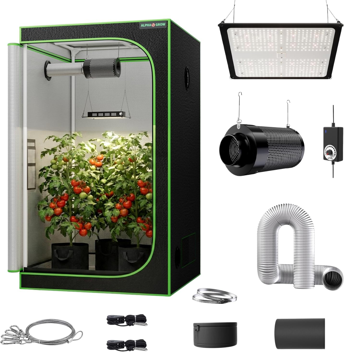 Kompletny zestaw do uprawy roś – Grow Tent 4X4 Mylar recenzja i cena