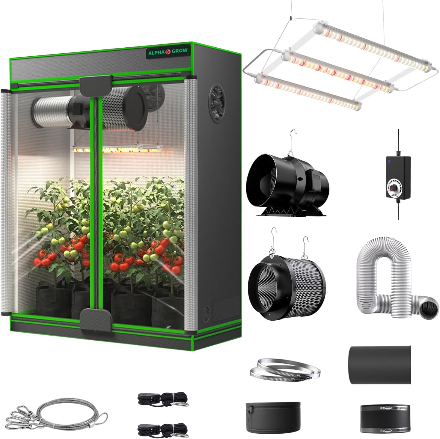 Kompletny zestaw do uprawy roś – Carbon Filter Grow 6 Inch recenzja i cena