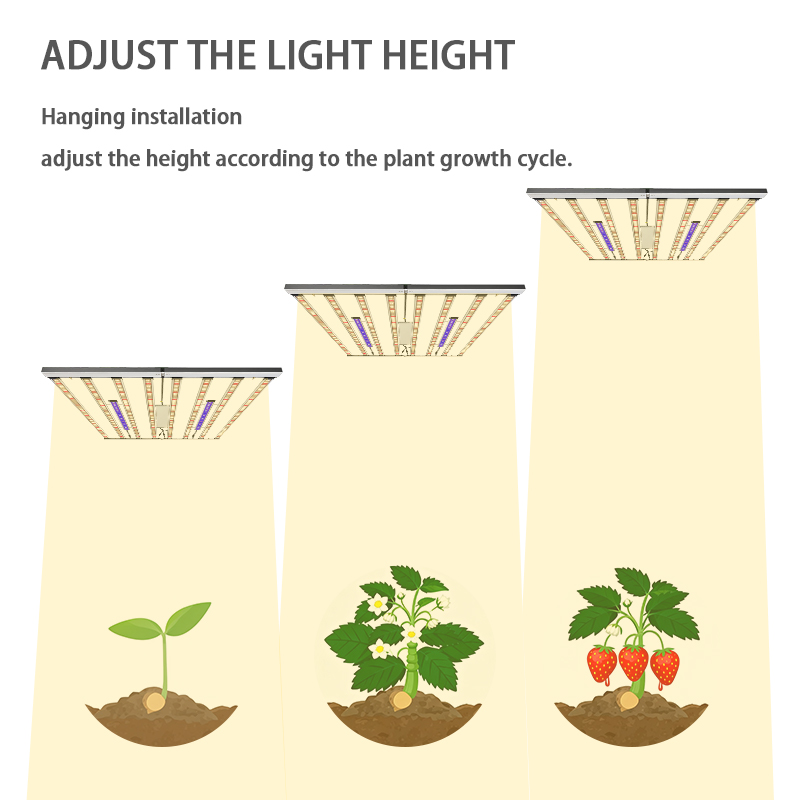 Lampa LED do uprawy roślin 100 – Led Grow Light 1000W Full Spectrum recenzja i cena