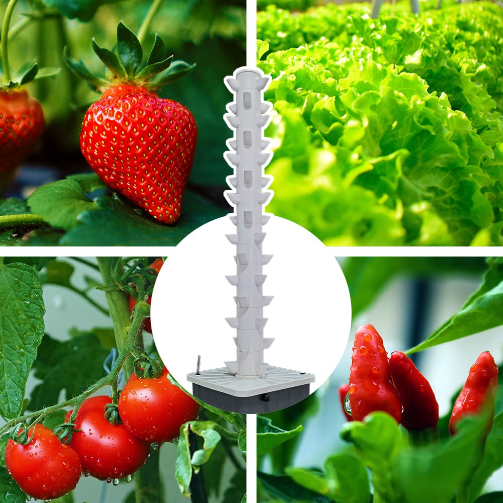 Wieża do hydroponiki pionowej, – Hydroponic Tower Garden recenzja i cena