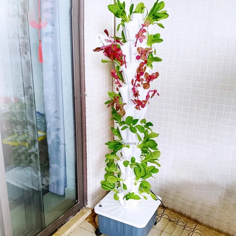 Wieża do uprawy bezglebowej w  – Hydroponic Tower Garden recenzja i cena