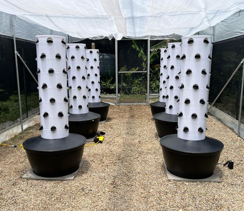 Lyine Aeroponiczna Pionowa Far – Hydroponic Tower Garden recenzja i cena