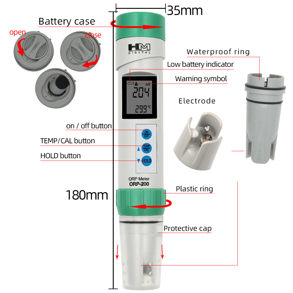 HM Cyfrowy tester jakości wody – Ph Ec Meter Hydroponic recenzja i cena