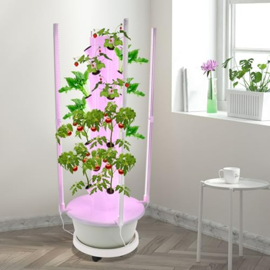 Wieża do hydroponicznego upraw – Hydroponic Tower Garden recenzja i cena
